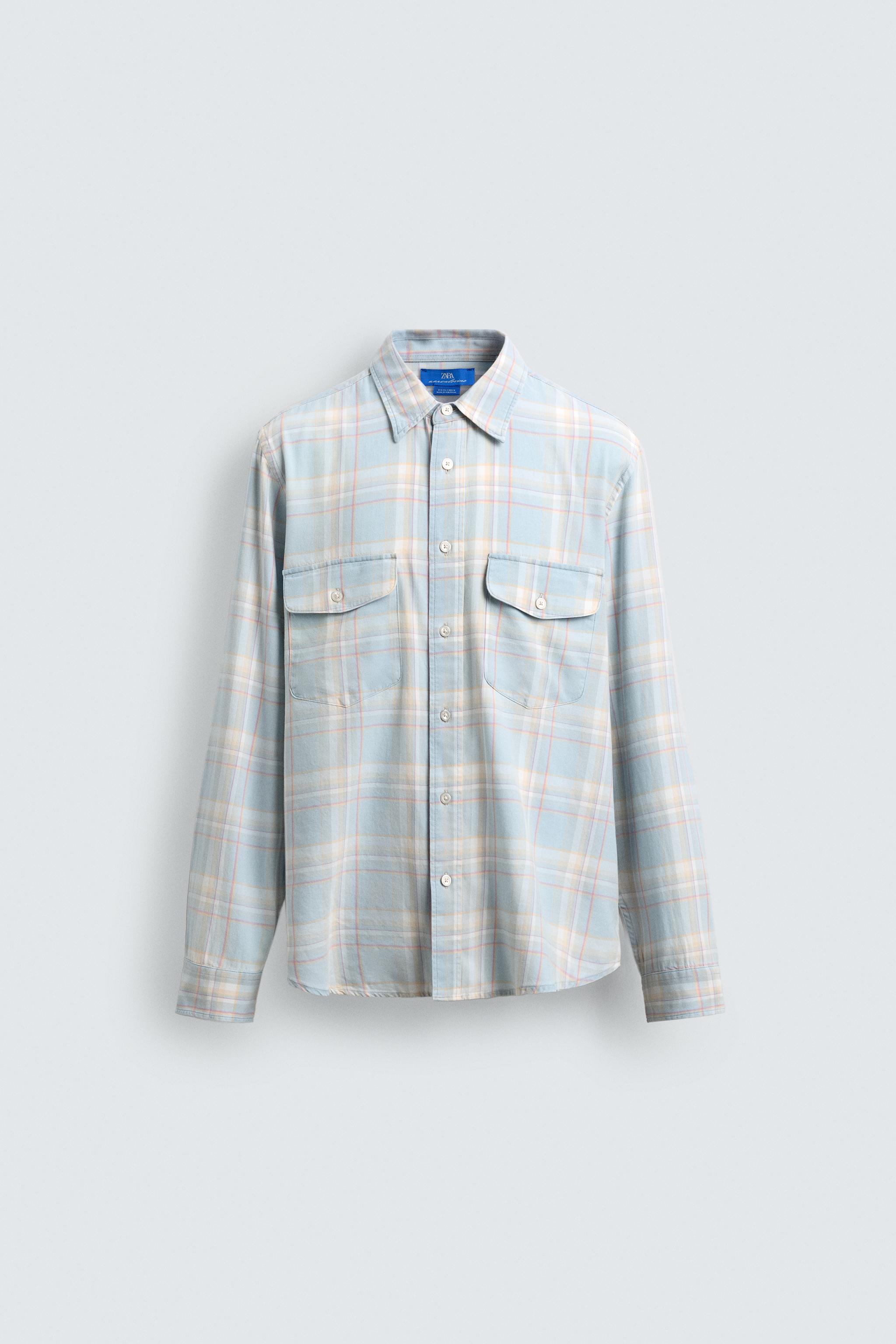 LIGHTWEIGHT DENIM SHIRT AARON LEVINE X ZARA